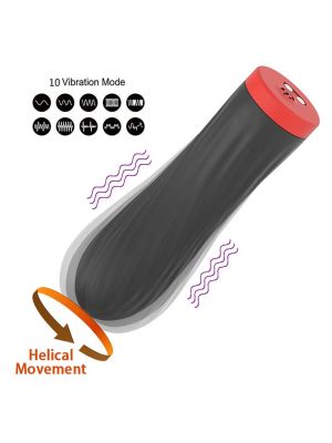 Mały mini wibrator masażer łechtaczki 8cm 10trybów - image 2