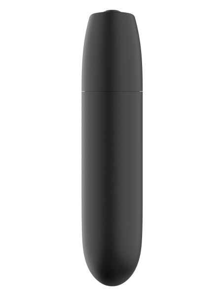 Wibrator podręczny klasyczny masażer 10cm 20 trybów czarny mat - 4