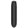 Wibrator podręczny klasyczny masażer 10cm 20 trybów czarny połysk - 6