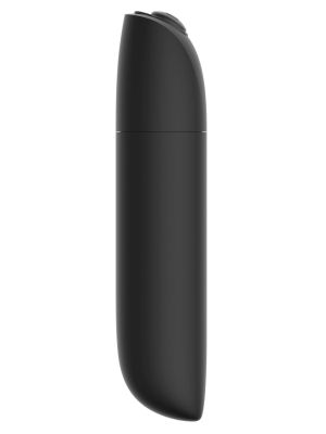 Wibrator podręczny klasyczny masażer 10cm 20 trybów czarny połysk - image 2