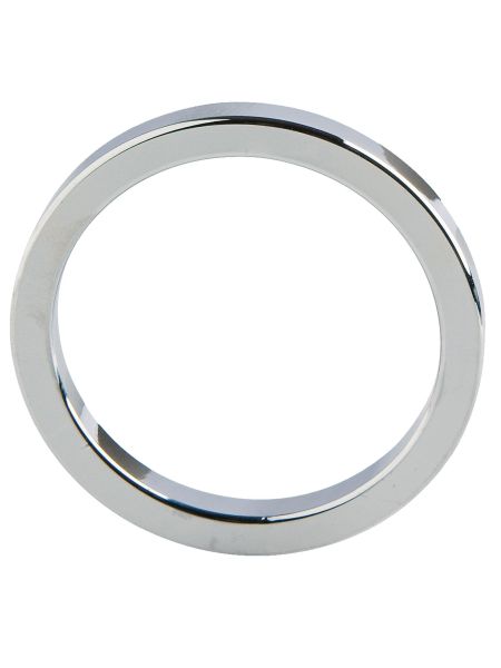 Stalowy pierścień erekcyjny na penisa metal 50mm - 2