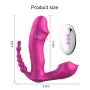Masażer waginalny bezdotykowy łechtaczkowy analny - 15