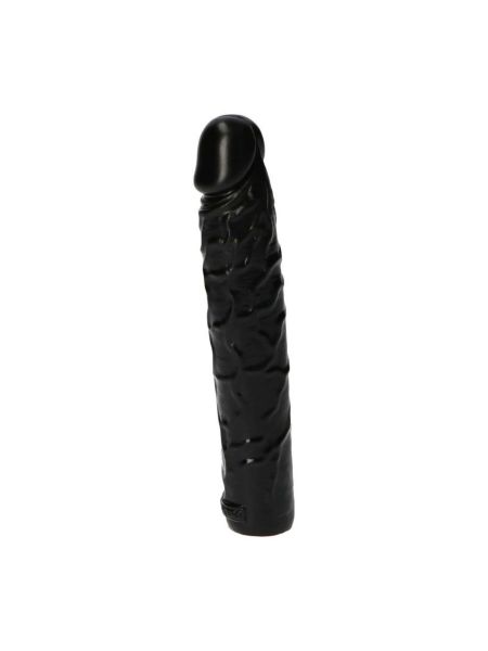 Czarne dildo żylaste analne wodoodporne 16,5 cm - 3