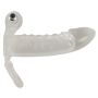 Crystal Clear Vibrating Sleeve - 8