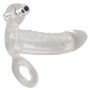 Crystal Clear Vibrating Sleeve - 5