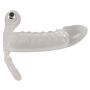 Crystal Clear Vibrating Sleeve - 9