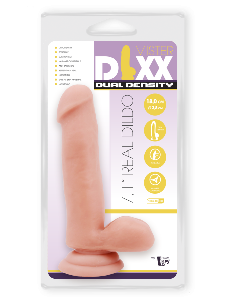 MR. DIXX 7.1INCH DUAL DENSITY DILDO - 7