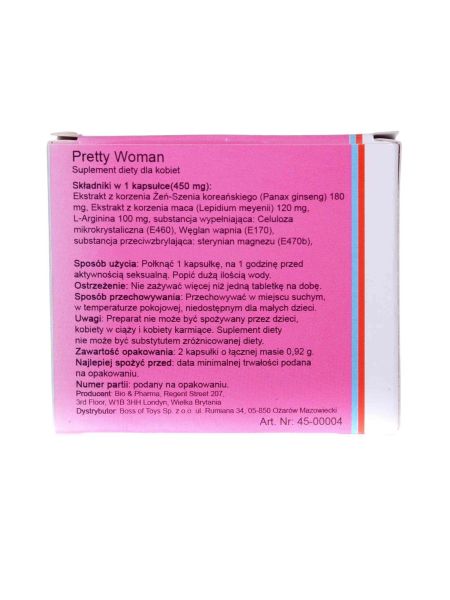 Tabletki na libido dla kobiet Pretty Woman 2 szt - 3