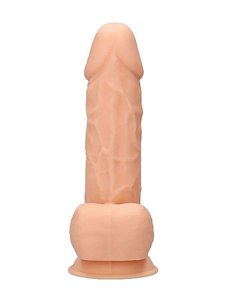 Dildo grube żylasty realistyczny penis przyssawka 21,5cm - 4