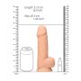 Dildo grube żylasty realistyczny penis przyssawka 21,5cm - 9