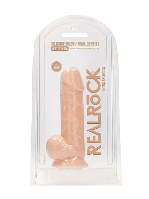 Dildo grube żylasty realistyczny penis przyssawka 21,5cm - image 2