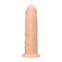 Żylaste silikonowe dildo mocna przyssawka 15 cm - 5