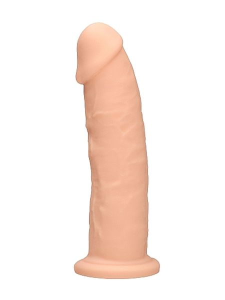 Silicone Dildo Without Balls - 22,8 cm - Flesh - 3