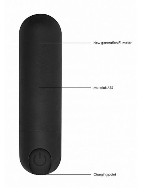 Mini wibrator mały masażer łechtaczki 10 trybów 7cm - 8