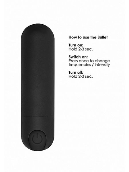Mini wibrator mały masażer łechtaczki 10 trybów 7cm - 9