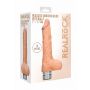 7" / 17 cm Realistic Vibrating Dildo With Balls - Flesh - 3