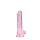 Sexi dildo różowe z mocną przyssawką różowy orgazm 19cm