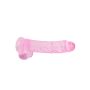 9" / 23 cm Realistic Dildo With Balls - Pink - 7