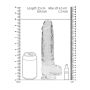 Dildo duży wodoodporny penis mocna przyssawka 25cm - 4