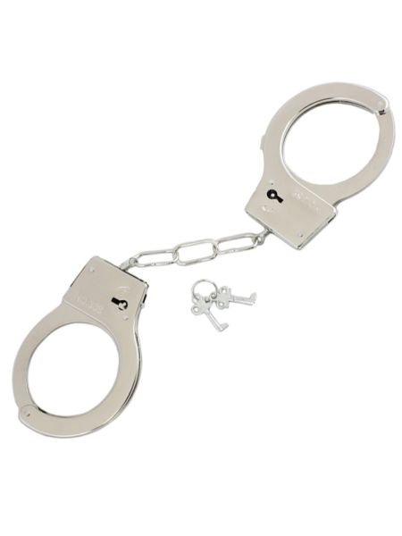 Kajdanki metalowe stalowe BDSM bondage krępowanie