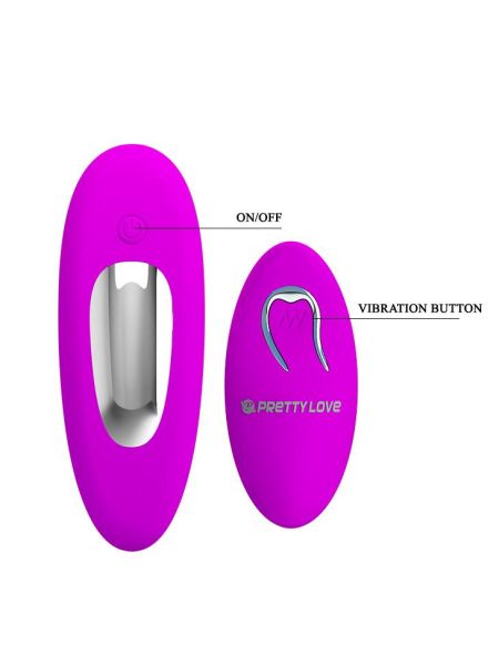 Podwójny wibrator analny waginalny punkt G 12 trybów - 7
