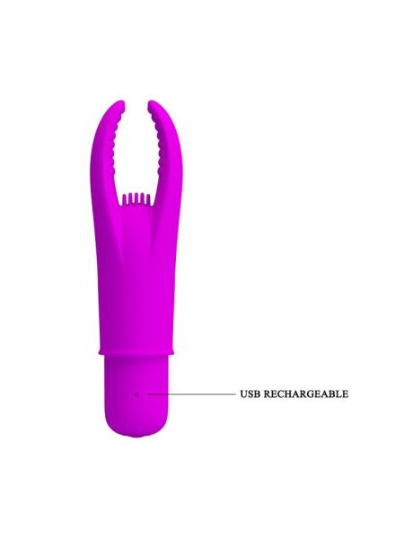 Masażer łechtaczki mini wibrator sex 12 trybów 9cm - 7