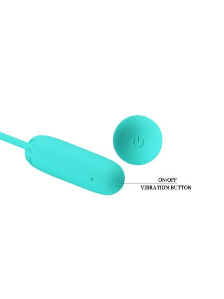 Jajeczko wibrujące stymulator masażer USB 12 trybów - 6
