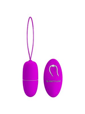 Jajeczko wibrujące sex masażer na pilota 12 trybów fioletowy - image 2