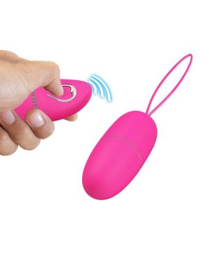 Jajeczko wibrujące sex masażer na pilota 12 trybów różowy - image 2