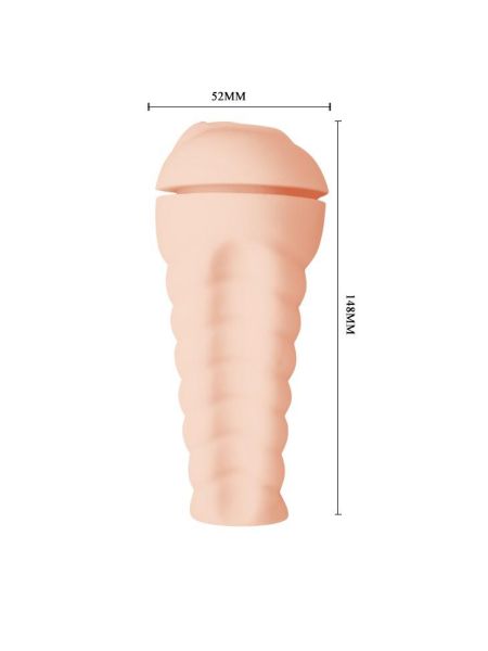 Realistyczny masturbator sztuczna cipka sex wagina - 8