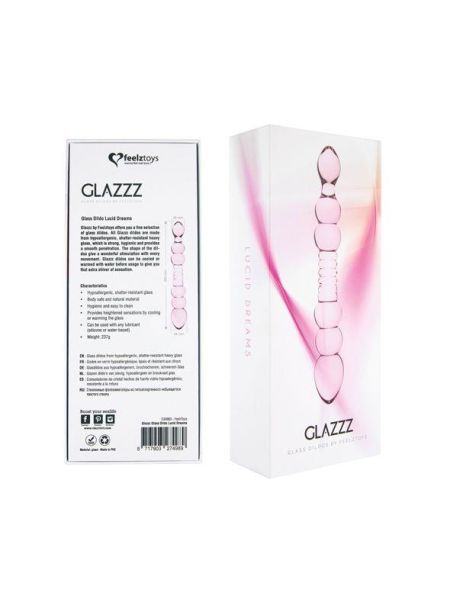 FeelzToys - Glazzz Glass Dildo Lucid Dreams - 3