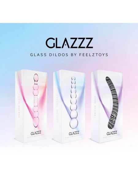 FeelzToys - Glazzz Glass Dildo Dark Desire - 7