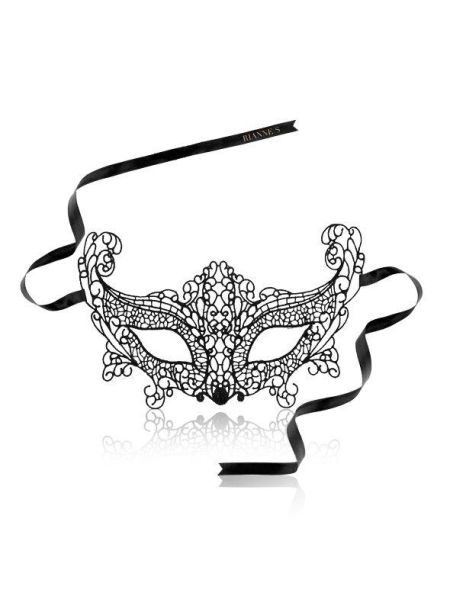 Maska erotyczna koronkowa wenecka karnawałowa Brigitte - 5
