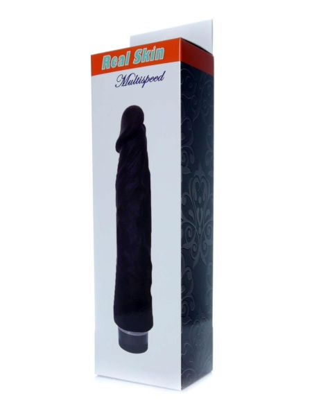 Wibrator czarny penis członek realistyczny 22cm - 6