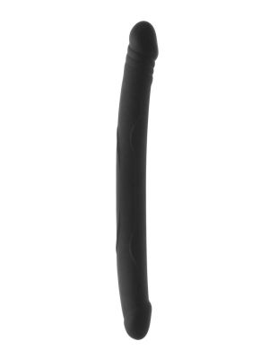 Podwójne dildo realistyczne DORCEL Real Double 42cm czarne - image 2