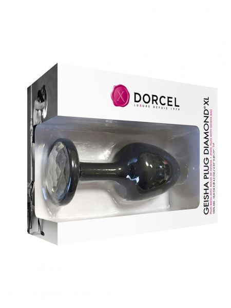 Plug ozdobny analny DORCEL Geisha Diamond XL 10cm - 3