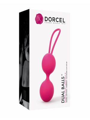 Kulki gejszy waginalne podwójne DORCEL Dual Balls różowe