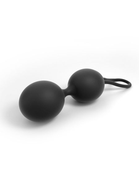 Kulki gejszy waginalne podwójne DORCEL Dual Balls czarne - 3