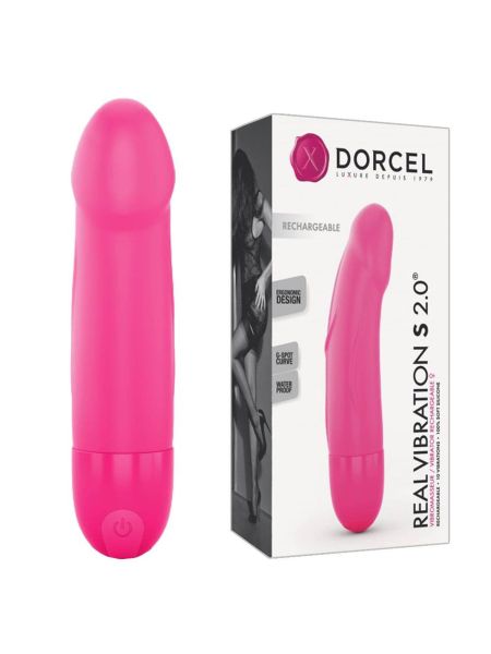 Wibrator realistyczny DORCEL Real Vibrations 16cm 10trybów różowy