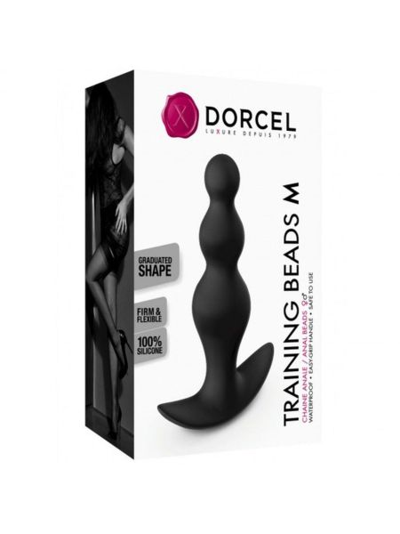 Korek analny plug kulki DORCEL Training Beads 11cm - 5