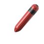 Mini wibrator mały masażer łechtaczki 7 cm 9 trybów czerwony - 2