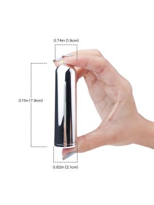 Mini wibrator mały masażer łechtaczki 10 trybów 7cm - image 2