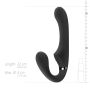 No-Parts - Avery Strapless Strap-On Vibrating Dildo - 22 cm - 14