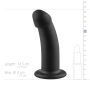 No-Parts - Charlie Dildo 14.5 cm - Black - 12