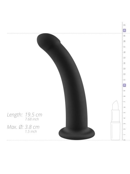 No-Parts - Parker Dildo 19.5 cm - Black - 10