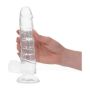 Dildo silikonowe grube z mocną przyssawką 19,5 cm - 3