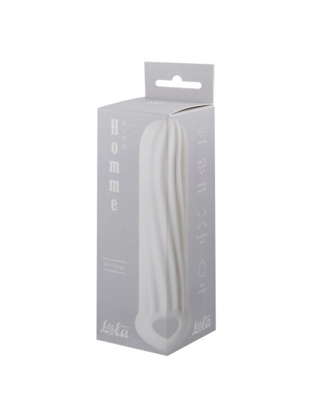 Penis sleeve Homme Wide White for 11-15cm - 2