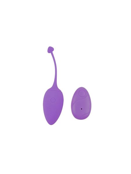 Jajeczko wibrujące waginalne stymulator 10 trybów Fioletowe - 2