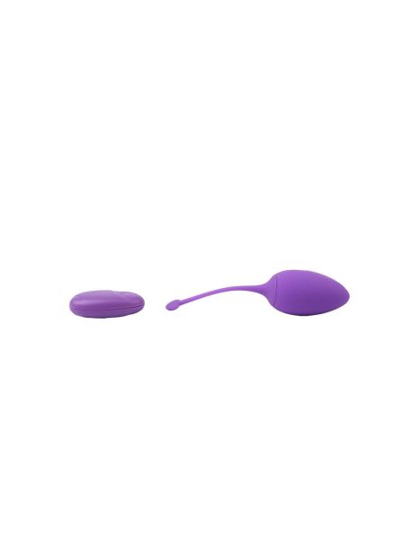 Jajeczko wibrujące waginalne stymulator 10 trybów Fioletowe - 6