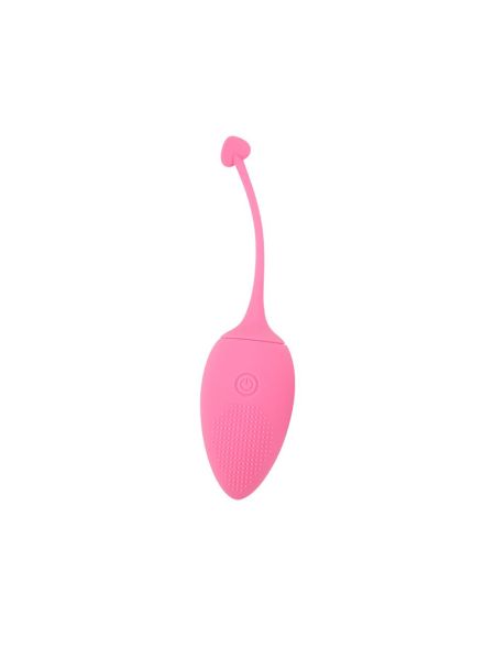 Jajeczko wibrujące waginalne stymulator 10 trybów Różowe - 3